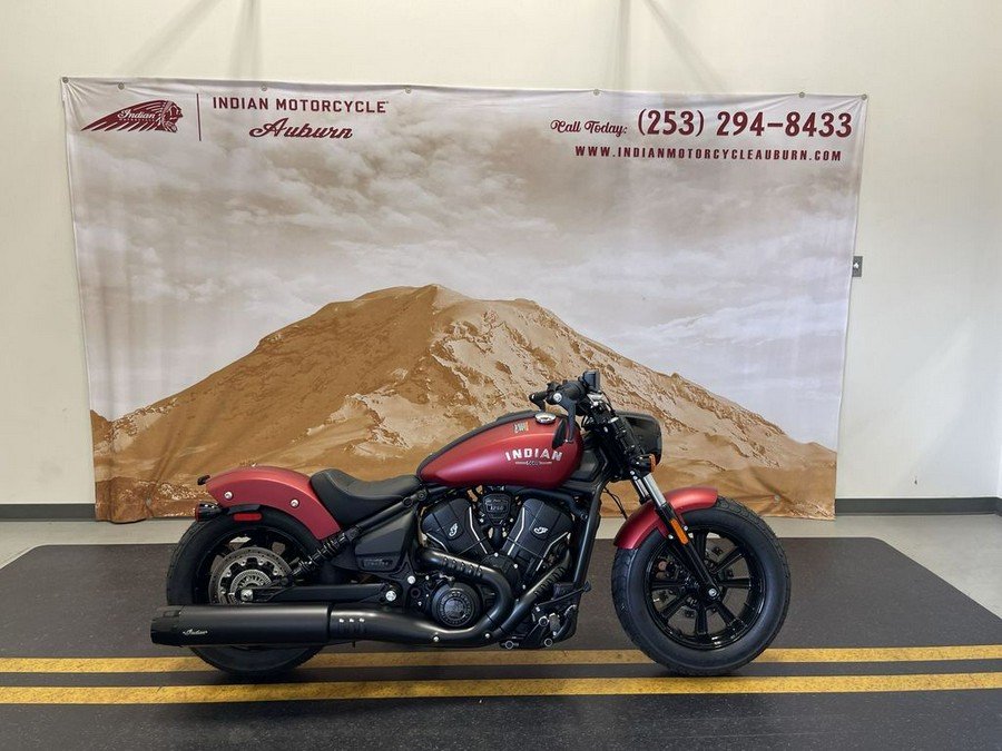 2025 Indian Motorcycle® Scout® Bobber Limited Sunset Red Smoke