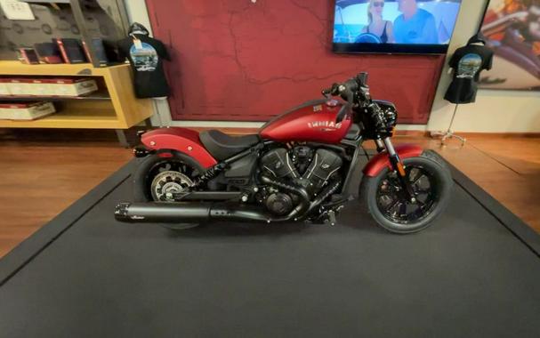 2025 Indian Motorcycle® Scout® Bobber Limited Sunset Red Smoke