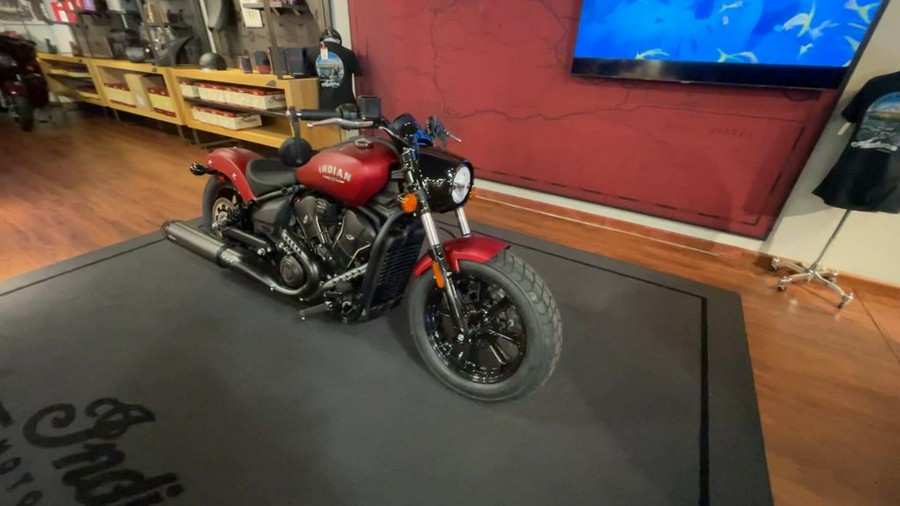 2025 Indian Motorcycle® Scout® Bobber Limited Sunset Red Smoke