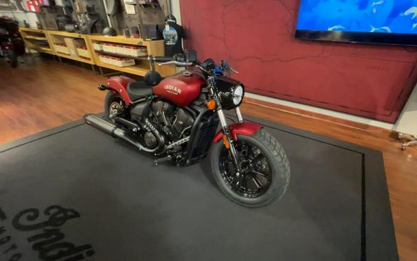 2025 Indian Motorcycle® Scout® Bobber Limited Sunset Red Smoke