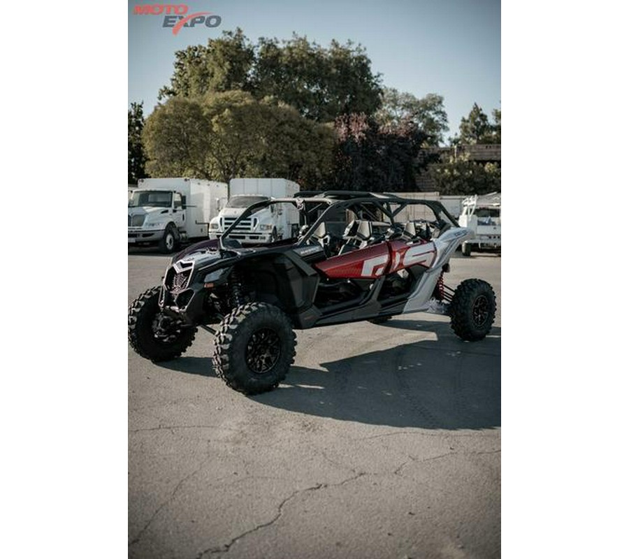 2024 Can-Am® Maverick X3 MAX RS Turbo Fiery Red & Hyper Silver