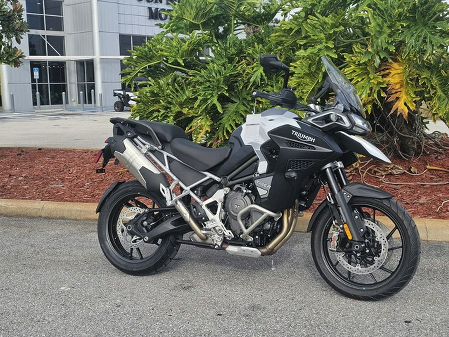 2024 Triumph Tiger 1200 GT Explorer Snowdonia White