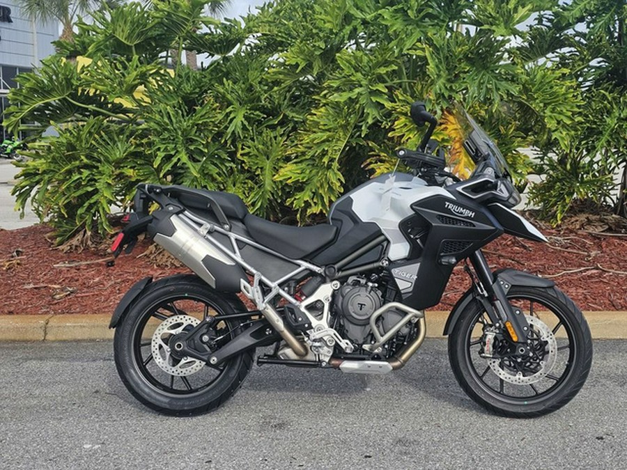 2024 Triumph Tiger 1200 GT Explorer Snowdonia White