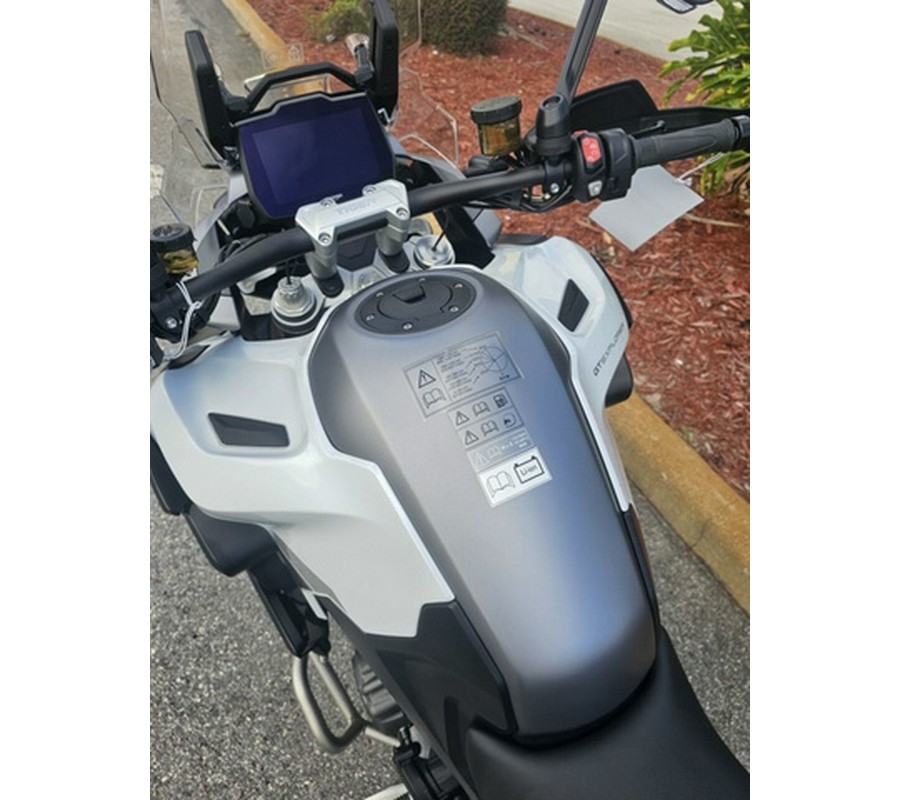 2024 Triumph Tiger 1200 GT Explorer Snowdonia White