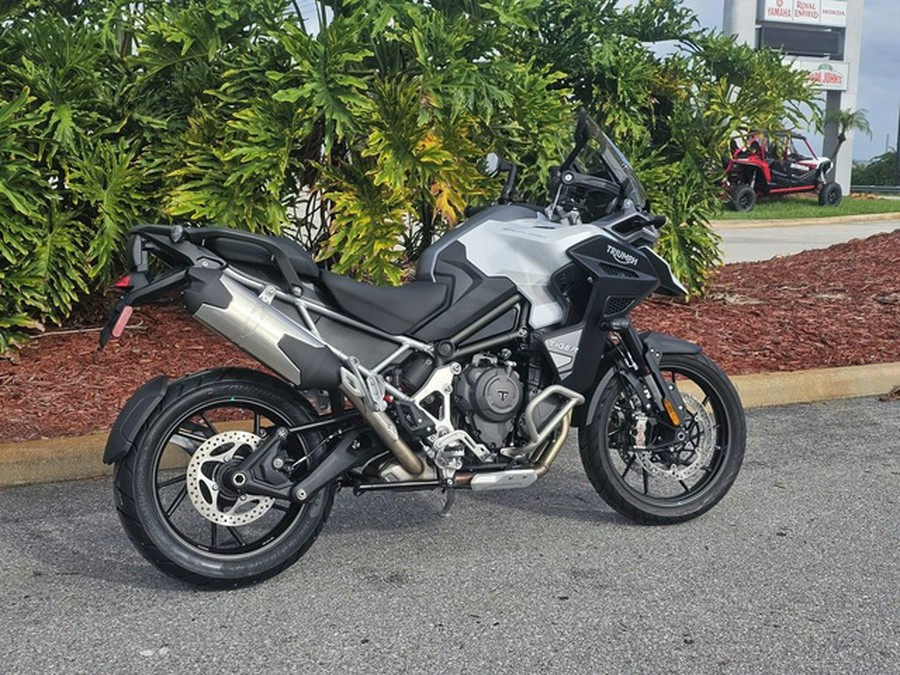 2024 Triumph Tiger 1200 GT Explorer Snowdonia White