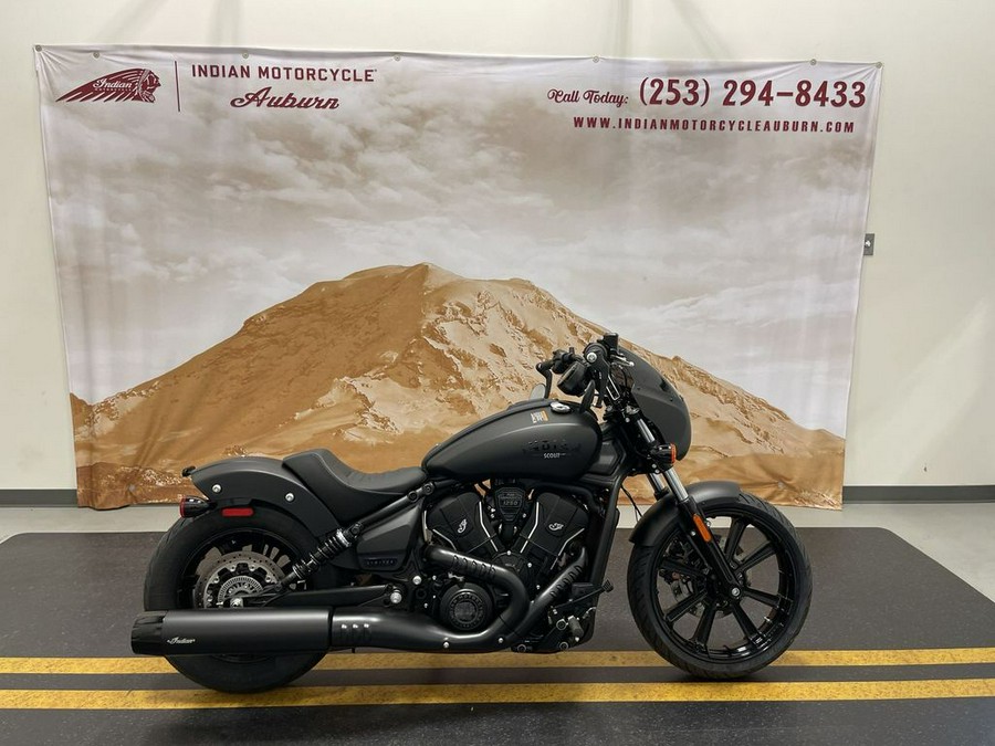 2025 Indian Motorcycle® Sport Scout® Limited Black Smoke