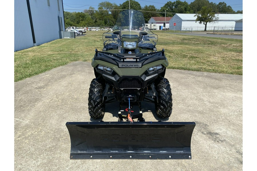 2022 Polaris Industries SPORTSMAN 450 H.O. W/ PLOW **LIKE NEW**