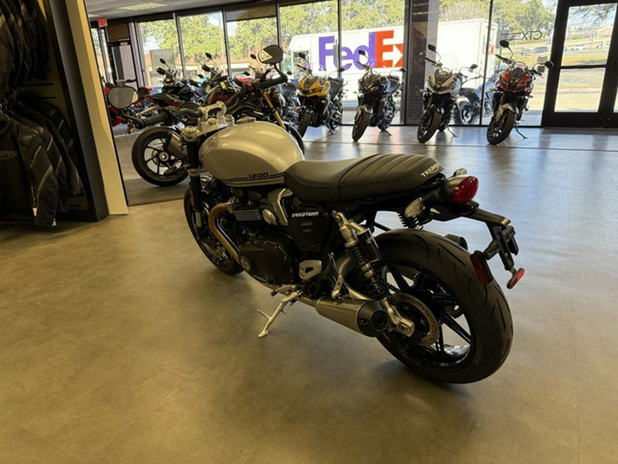 2025 Triumph Speed Twin 1200 Aluminum Silver