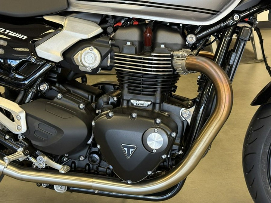2025 Triumph Speed Twin 1200 Aluminum Silver