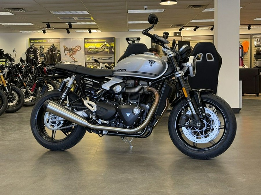 2025 Triumph Speed Twin 1200 Aluminum Silver
