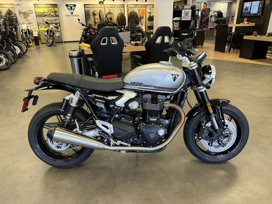 2025 Triumph Speed Twin 1200 Aluminum Silver