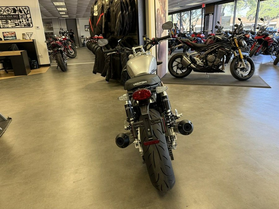 2025 Triumph Speed Twin 1200 Aluminum Silver