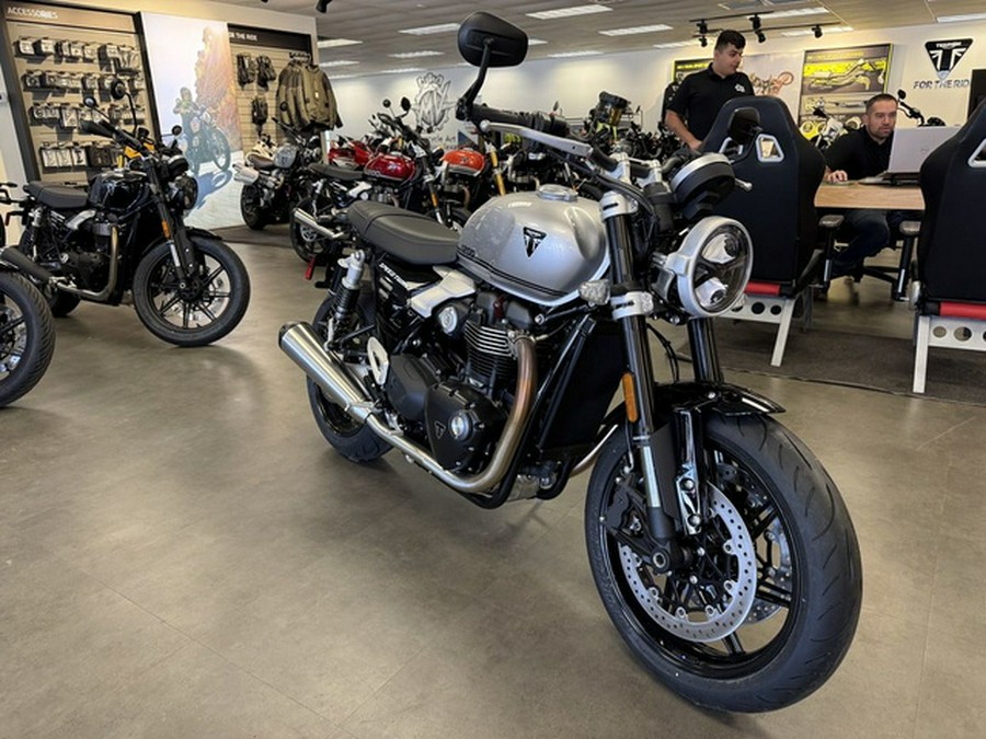 2025 Triumph Speed Twin 1200 Aluminum Silver