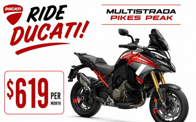 2026 Ducati Multistrada V4 Pikes Peak Livery