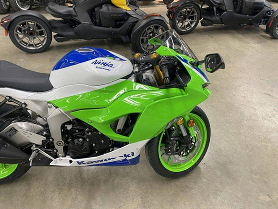 2024 Kawasaki Ninja® ZX™-6R 40th Anniversary Edition ABS