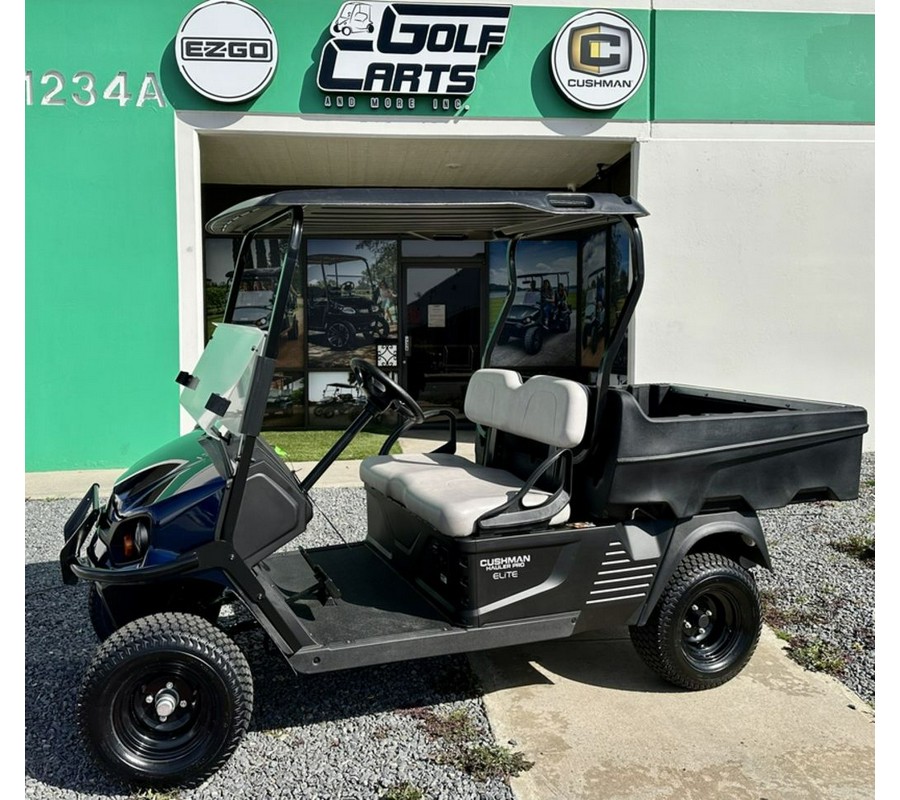 2025 Cushman Hauler PRO ELiTE Lithium Electric