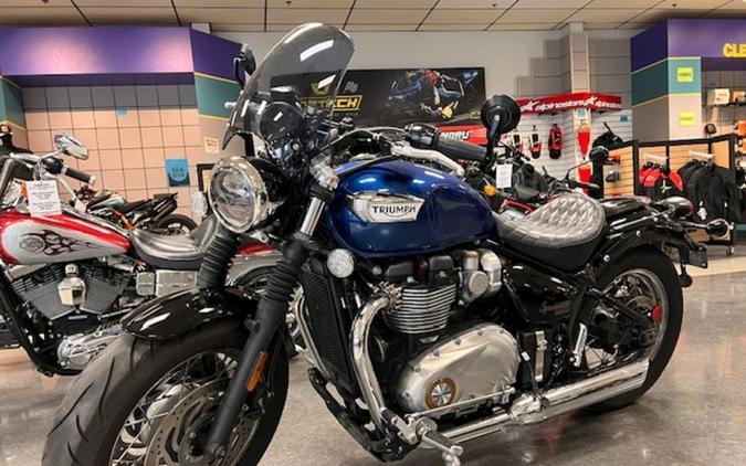 2020 Triumph Bonneville Speedmaster Cobalt Blue/Jet Black