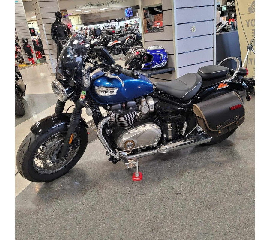 2020 Triumph Bonneville Speedmaster Cobalt Blue/Jet Black