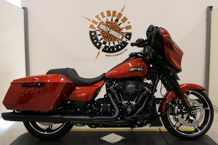 2024 FLHX Street Glide - In Whiskey Fire