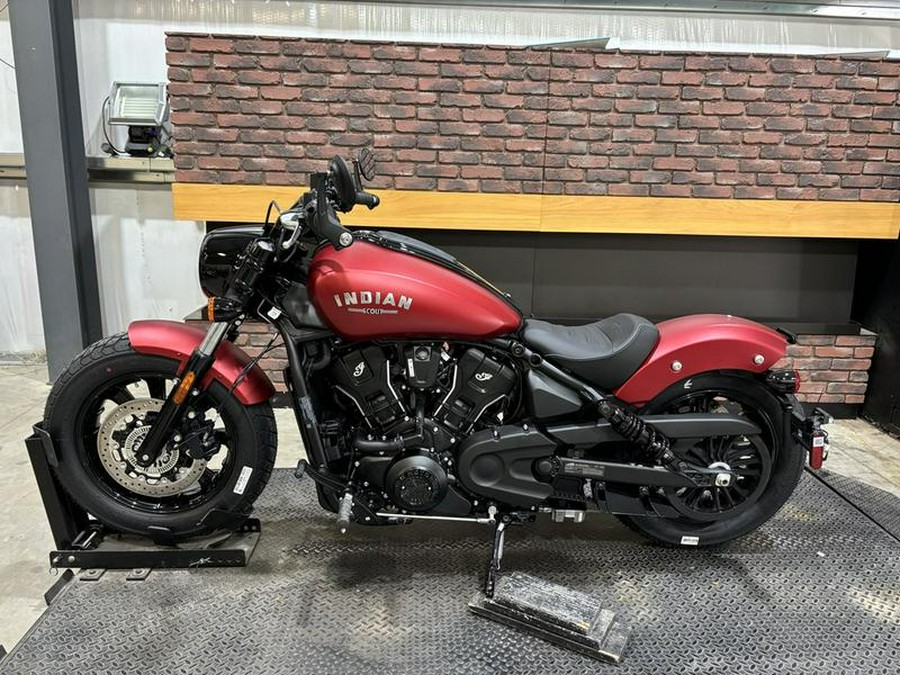 2025 Indian Motorcycle® Scout® Bobber Limited +Tech Sunset Red Smoke