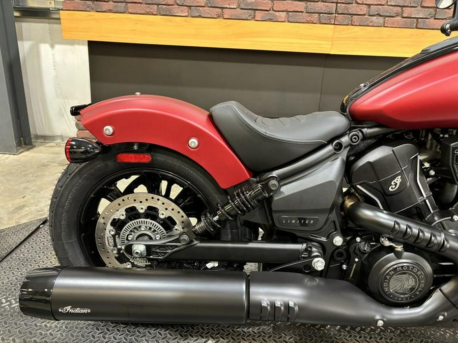 2025 Indian Motorcycle® Scout® Bobber Limited +Tech Sunset Red Smoke