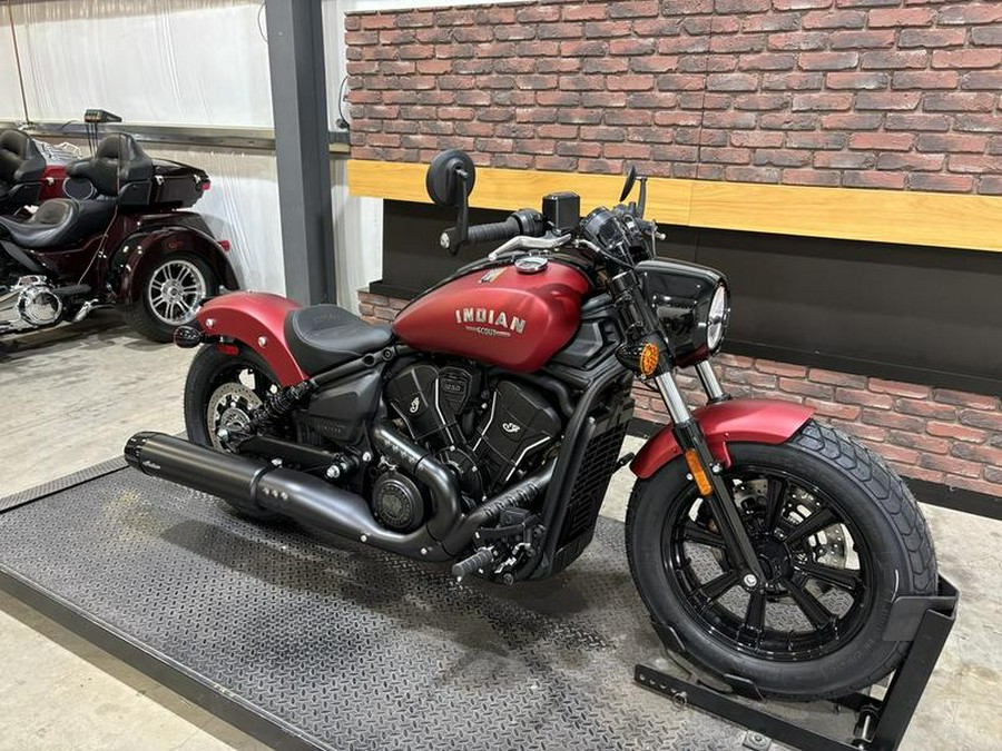 2025 Indian Motorcycle® Scout® Bobber Limited +Tech Sunset Red Smoke