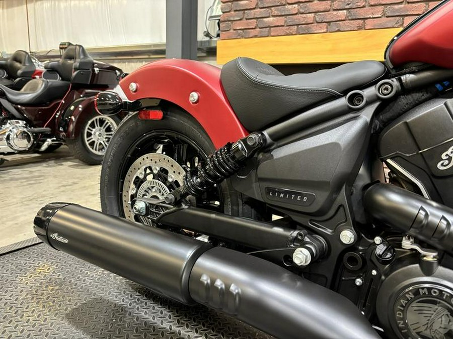 2025 Indian Motorcycle® Scout® Bobber Limited +Tech Sunset Red Smoke