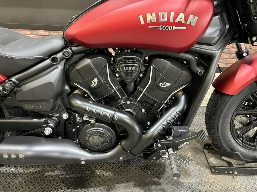 2025 Indian Motorcycle® Scout® Bobber Limited +Tech Sunset Red Smoke