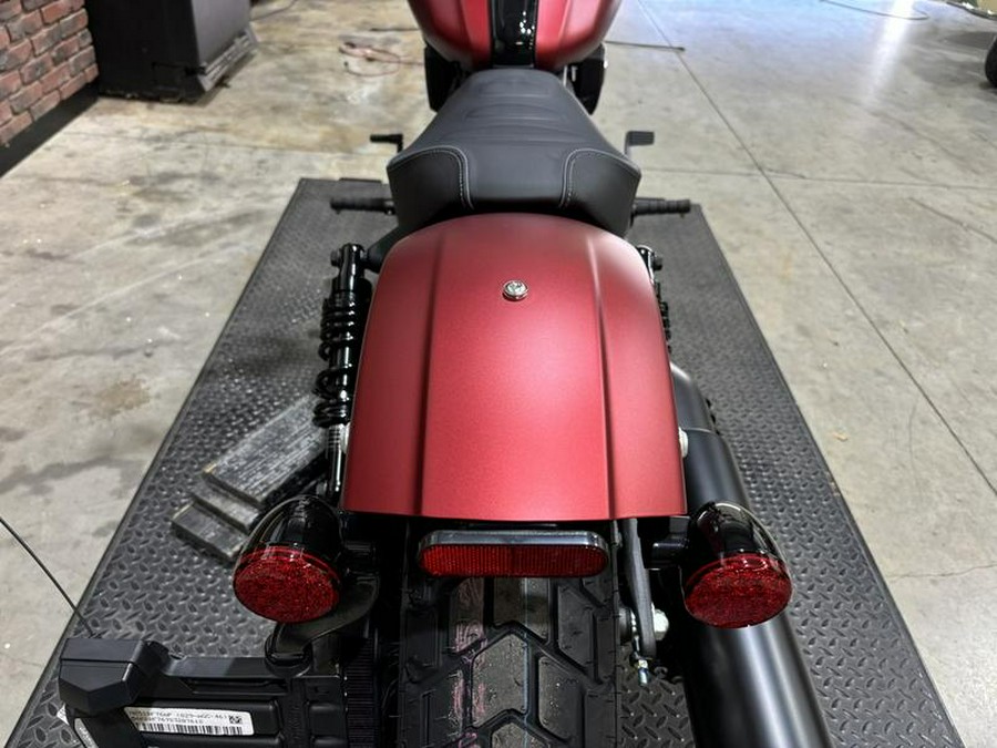 2025 Indian Motorcycle® Scout® Bobber Limited +Tech Sunset Red Smoke