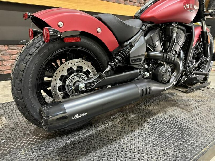 2025 Indian Motorcycle® Scout® Bobber Limited +Tech Sunset Red Smoke