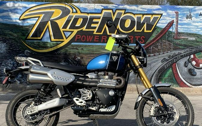2019 Triumph Scrambler 1200 XE Cobalt Blue