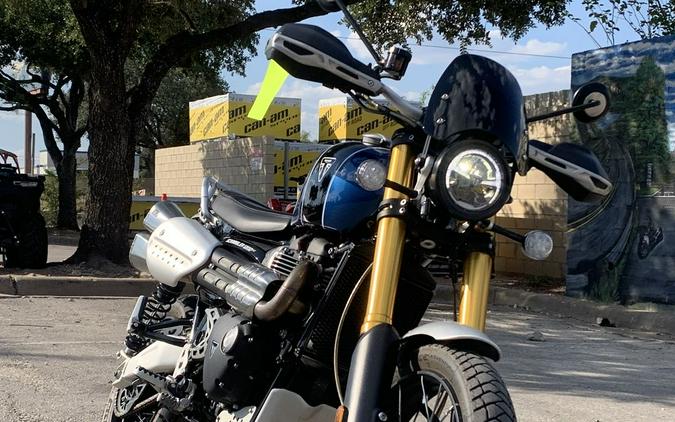 2019 Triumph Scrambler 1200 XE Cobalt Blue