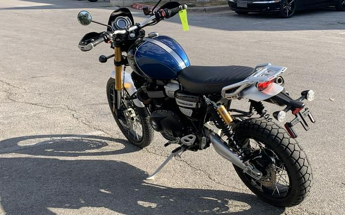 2019 Triumph Scrambler 1200 XE Cobalt Blue