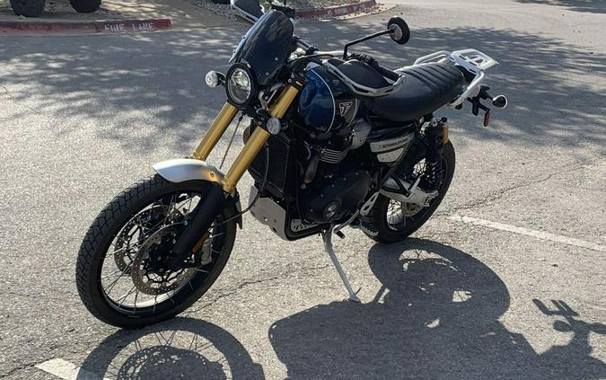 2019 Triumph Scrambler 1200 XE Cobalt Blue