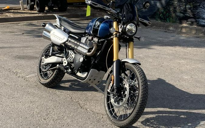 2019 Triumph Scrambler 1200 XE Cobalt Blue
