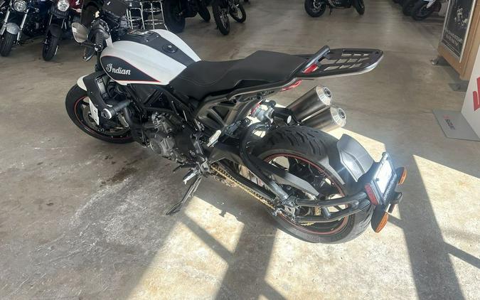 2022 Indian Motorcycle® FTR S White Smoke