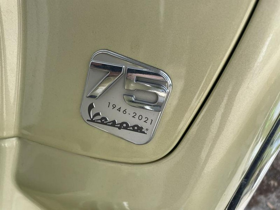 2021 Vespa PRIMAVERA50 75TH ANNIVERSARY