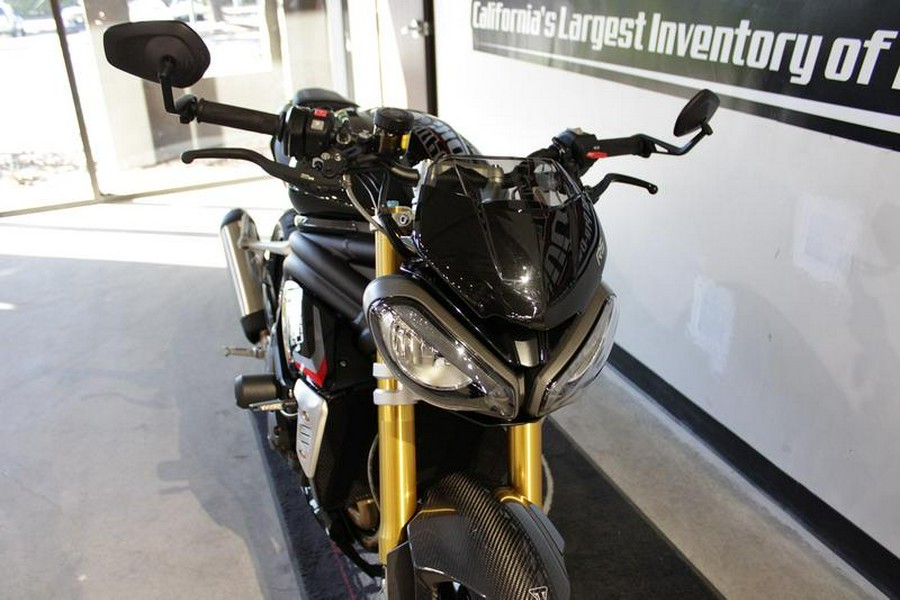 2022 Triumph Speed Triple 1200 RS Sapphire Black