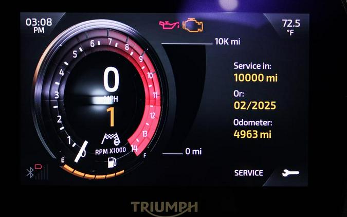 2022 Triumph Speed Triple 1200 RS Sapphire Black