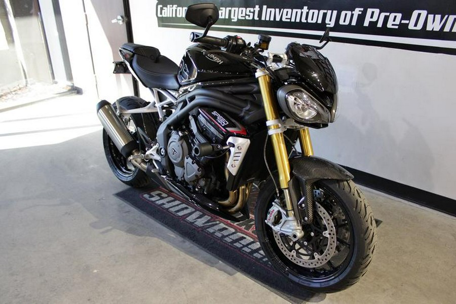 2022 Triumph Speed Triple 1200 RS Sapphire Black