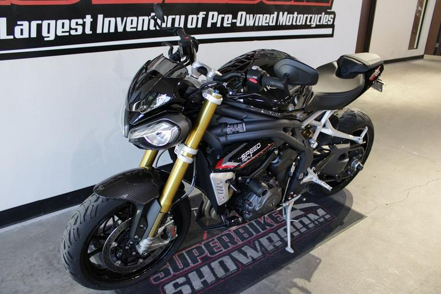 2022 Triumph Speed Triple 1200 RS Sapphire Black