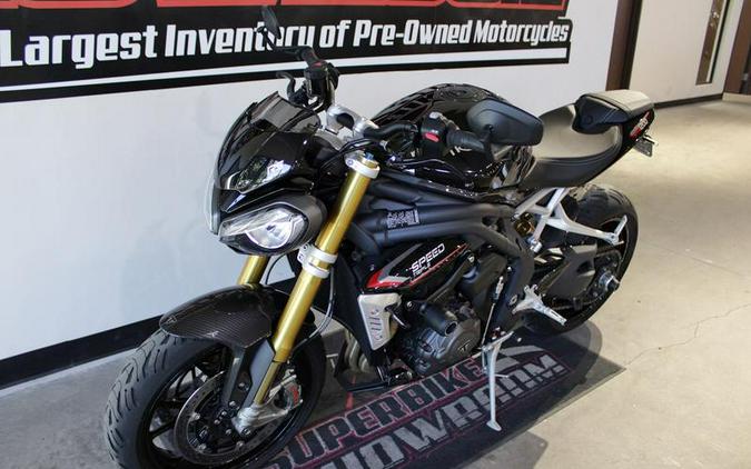 2022 Triumph Speed Triple 1200 RS Sapphire Black