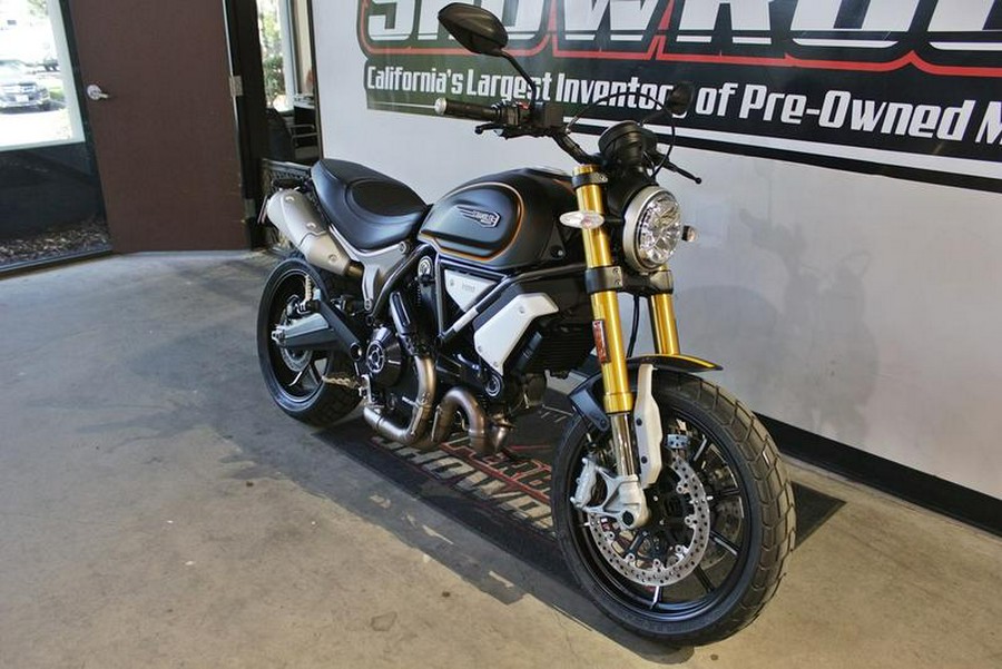 2020 Ducati Scrambler 1100 Shining Black