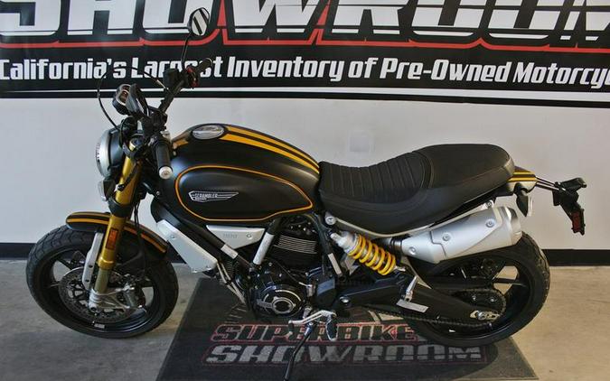 2020 Ducati Scrambler 1100 Shining Black