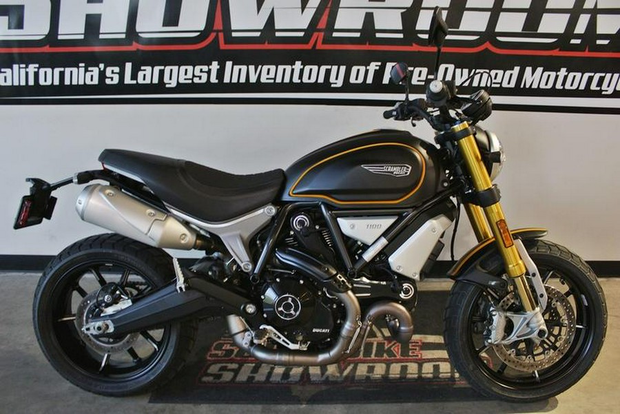 2020 Ducati Scrambler 1100 Shining Black