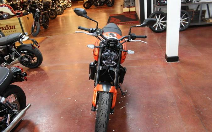 2023 Triumph Trident 660 Matte Baja Orange / Matte Storm Grey