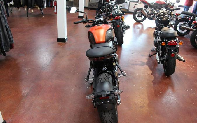 2023 Triumph Trident 660 Matte Baja Orange / Matte Storm Grey