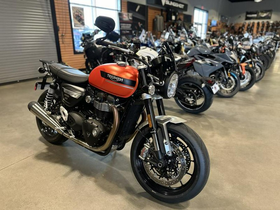 2023 Triumph Speed Twin 1200 Matte Baja Orange