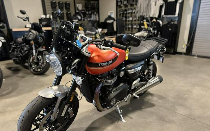 2023 Triumph Speed Twin 1200 Matte Baja Orange