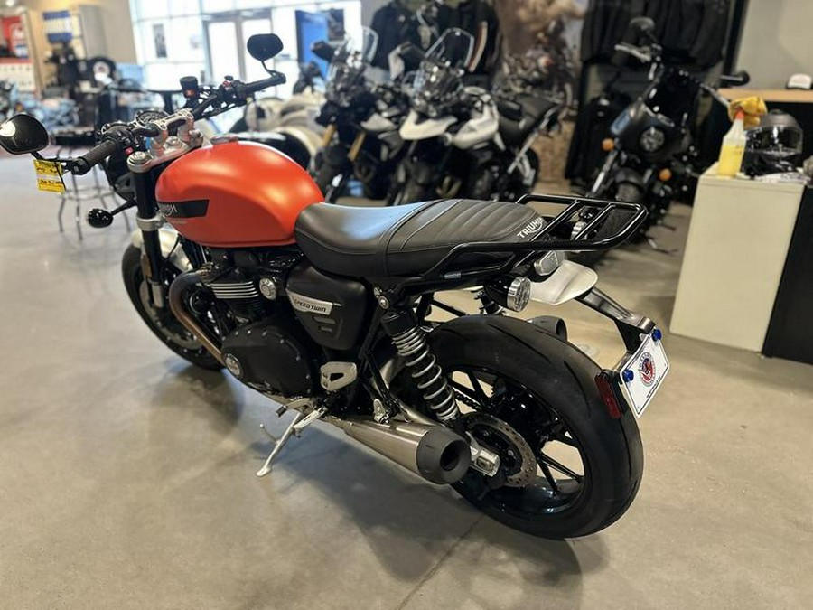 2023 Triumph Speed Twin 1200 Matte Baja Orange